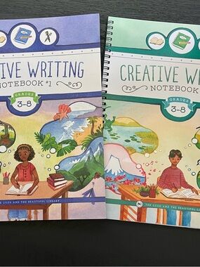 The Good and the Beautiful Creative Writing Notebook Bundle (Grades 3-8)